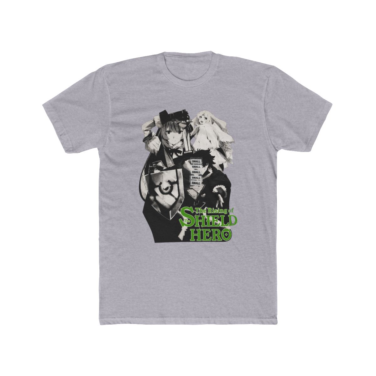 NEW The Rising of The Shield Hero Naofumi Raphtalia Authentic T Shirt Adult - alternate angle 3, merchandise