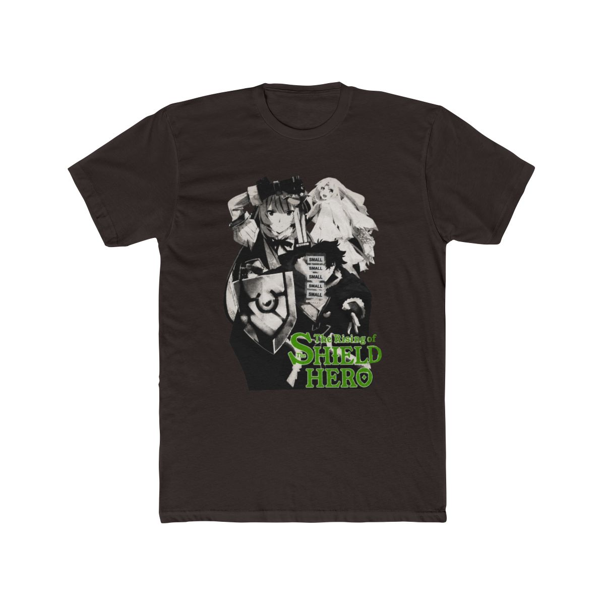 NEW The Rising of The Shield Hero Naofumi Raphtalia Authentic T Shirt Adult - alternate angle 2, merchandise