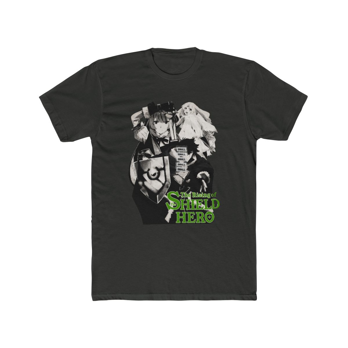 NEW The Rising of The Shield Hero Naofumi Raphtalia Authentic T Shirt Adult - alternate angle 5, merchandise