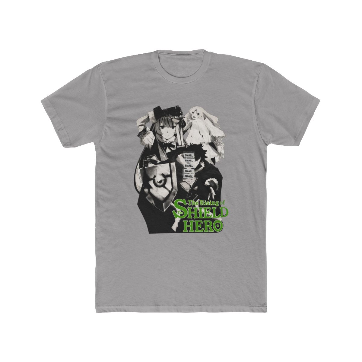 NEW The Rising of The Shield Hero Naofumi Raphtalia Authentic T Shirt Adult - Official T-Shirts merchandise