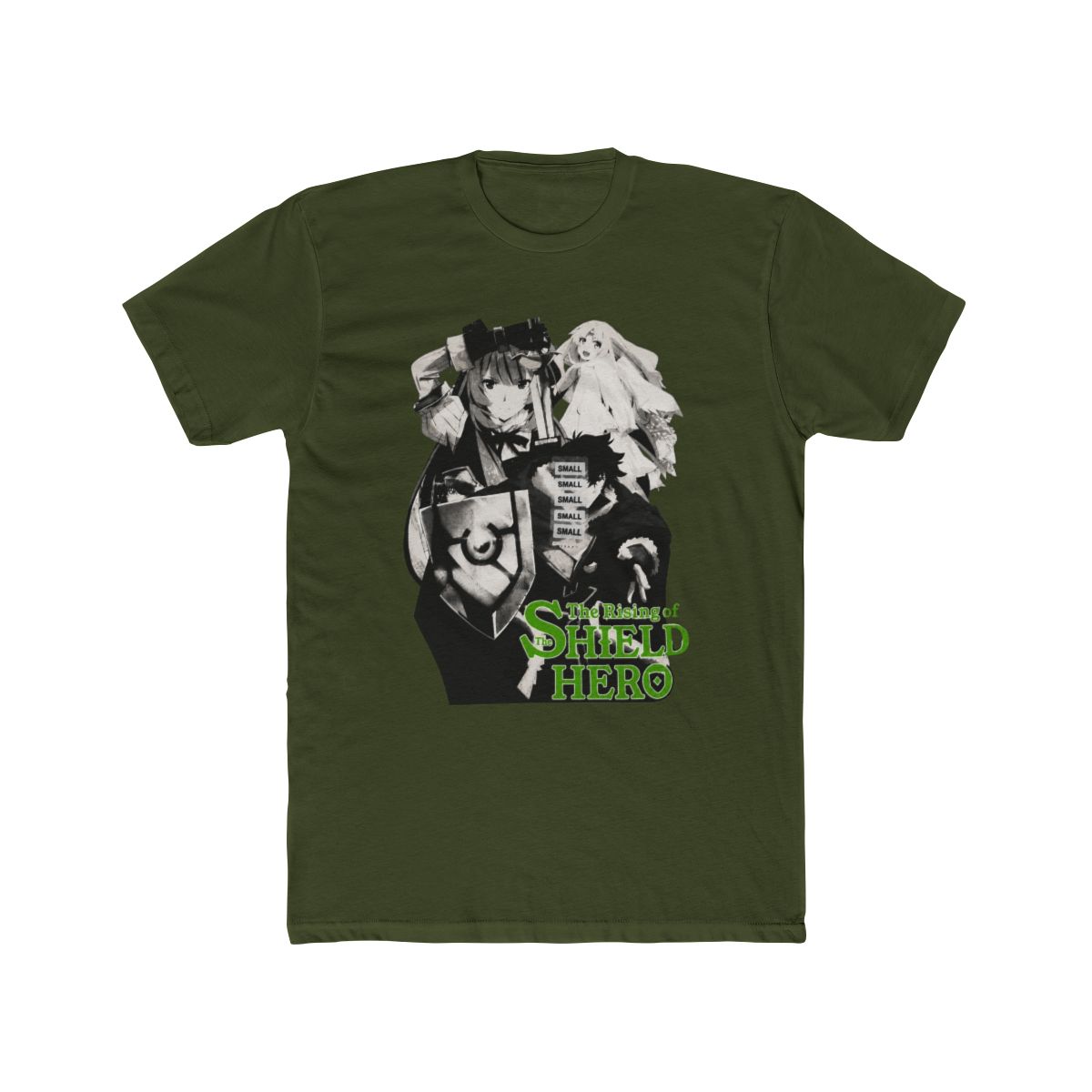 NEW The Rising of The Shield Hero Naofumi Raphtalia Authentic T Shirt Adult - alternate angle 4, merchandise