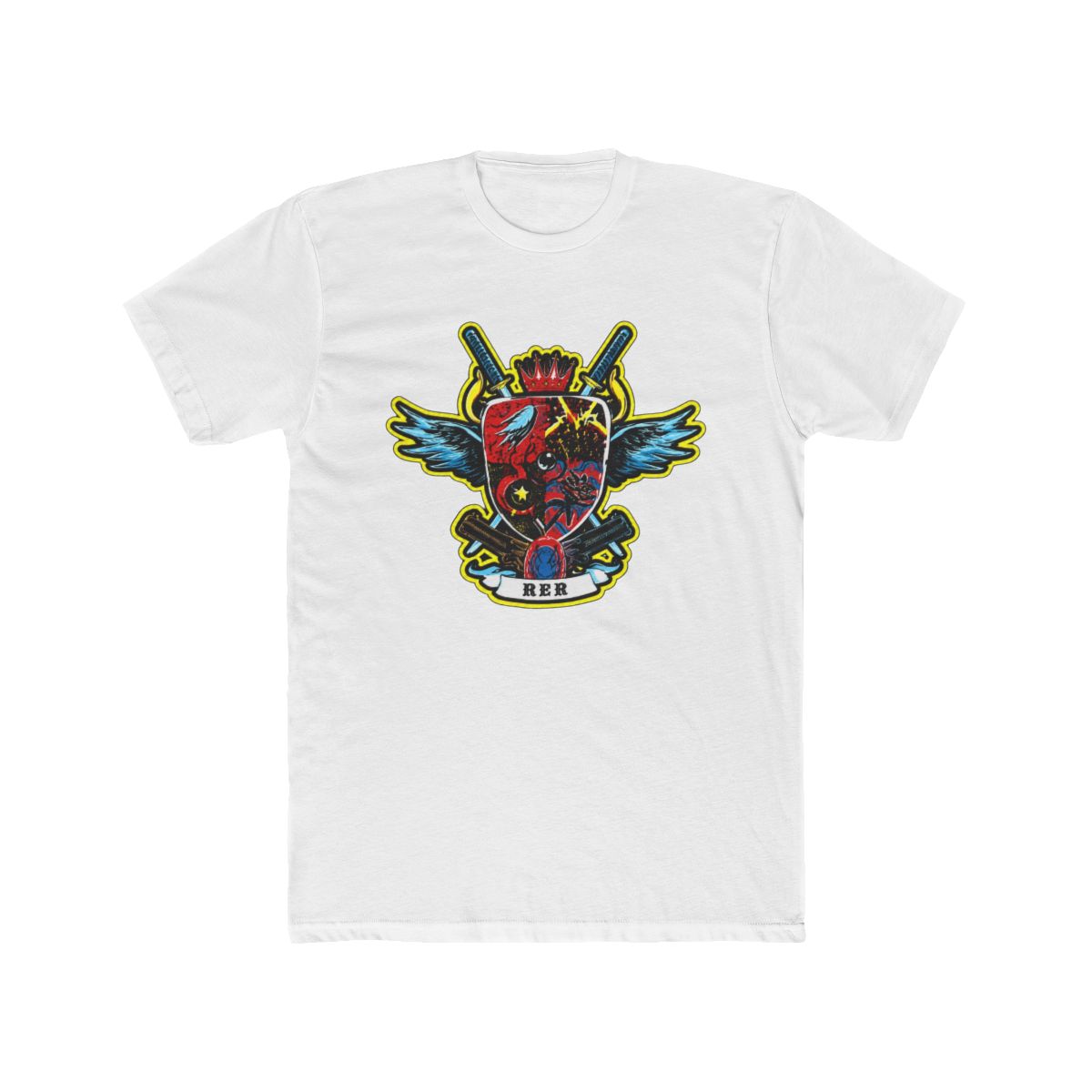 Isekai Anime Black Rising Of Shield Hero Gun Gale Men’s T Shirt Size Unknown | Rising of the Shield Hero